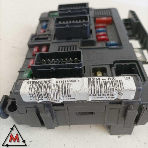 Fuse box module S118470003F for CITROEN C3 MK1 2002-2009
