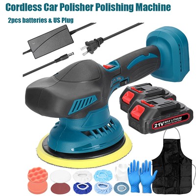 Car Polisher 6 Gears of Speeds Electric Polishing Machine 2500-5000r/min I8Y8
