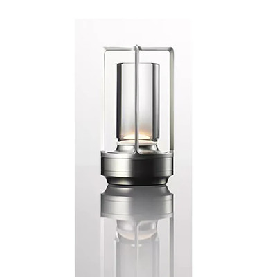 Rechargeable Crystal Lamp Elegant Touch Table Lamp Beside Romantic Night Light