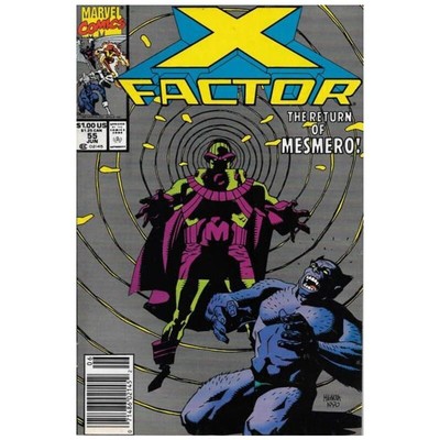 X-Factor #55 Newsstand  - 1986 series Marvel comics VF [f'