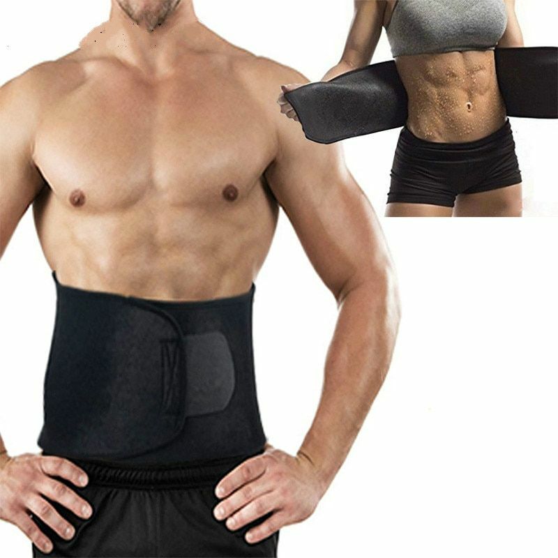 Weight Loss Belt Waist Belly Trimmer Men Women Body Ab Trainers Fitness Sauna