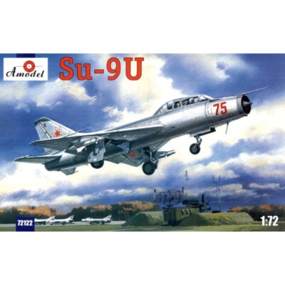 Amodel 72122 Plastic model airplane kit Scale 1:72 Su9U Soviet training aircraft