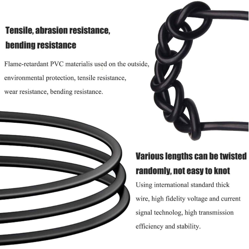 4 FT 3 Prong Universal AC Power Cord for HP Dell Lenovo Laptop TV Printer