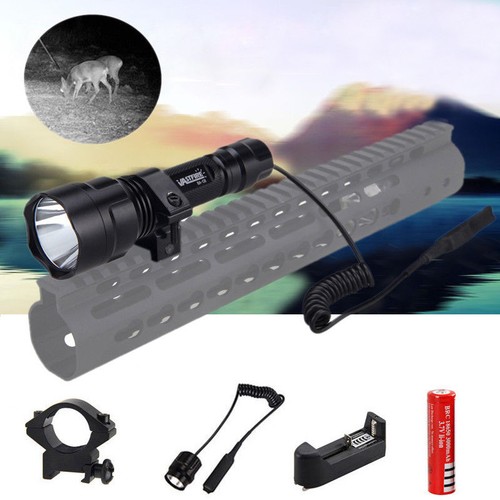 IR illuminator 850nm Red LED Flashlight Infrared Light Night Vision