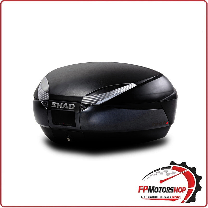 BAULETTO PER MOTO SCOOTER SHAD SH48 GRIGIO SCURO D0B48300 SH 48 LITRI