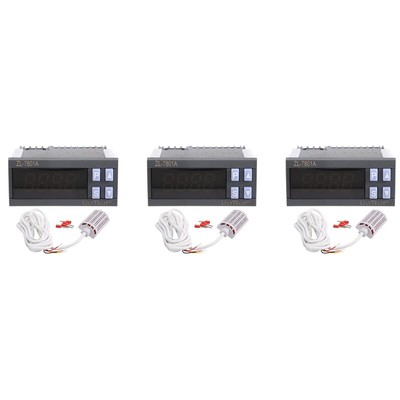 3X  -7801A, Universal-, -, Temperatur- und Feuchtigkeitsregler, 7438