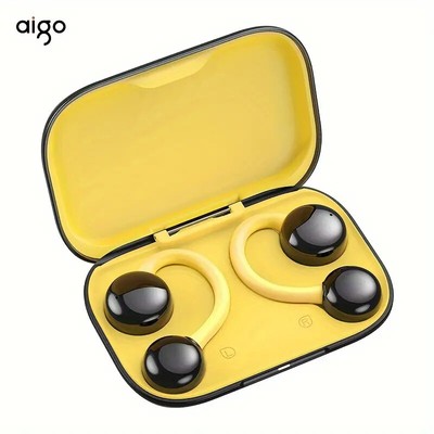 Bluetooth 5.3 Wireless Earbuds Ear Clip Bone Conduction Headphones Sport Headset