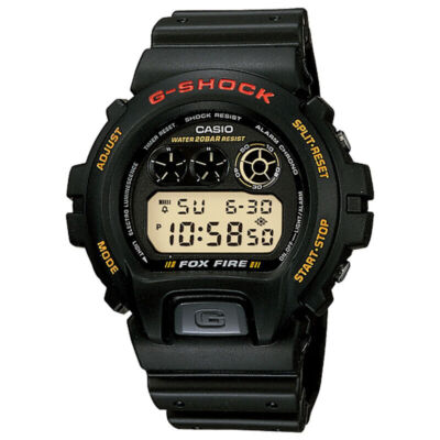 CASIO G-SHOCK DW-6900B-9 STANDARD FOX FIRE Black Chrono Digital Men s Watch