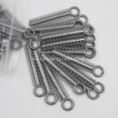 1040 Pcs/Pack Dental Orthodontic Ligature Ties Elastic Rubber Bands 37 Colors
