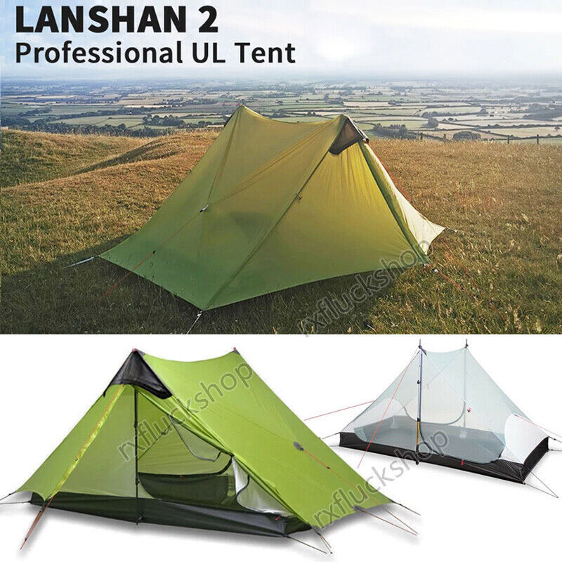 Light Waterproof 1~2 Person Hiking Ultralight Tent Trekking 