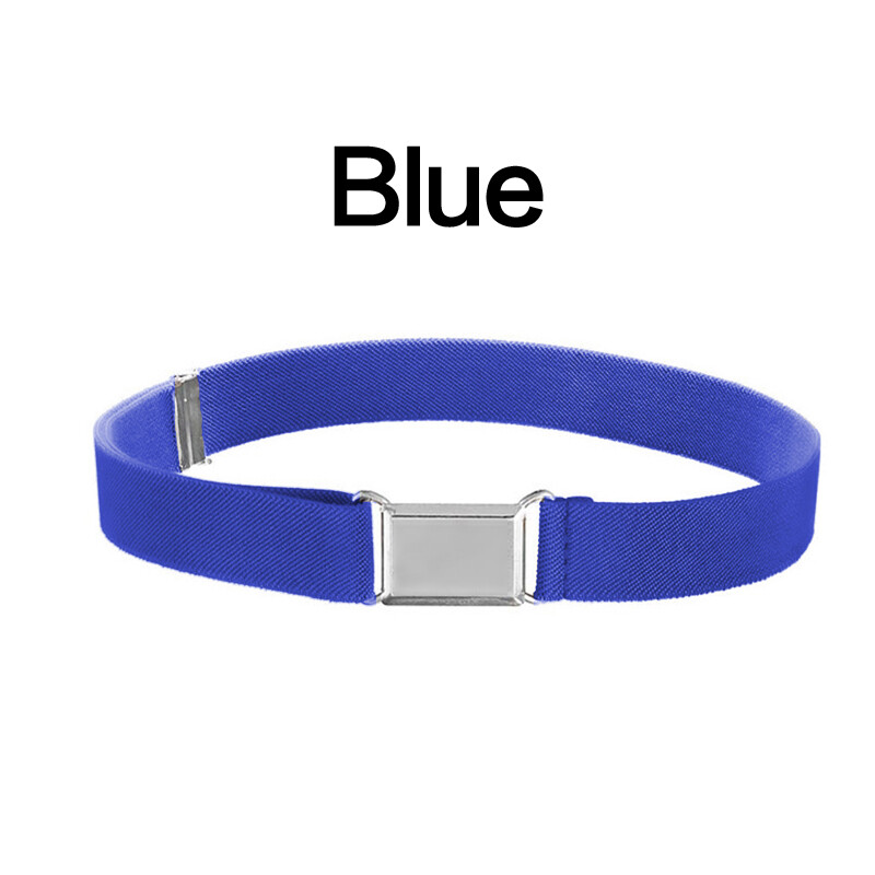 No Buckle Adjustable Belt For Girls Buckle Free Kids Stretch Belt for Jeans Pants Flag 003