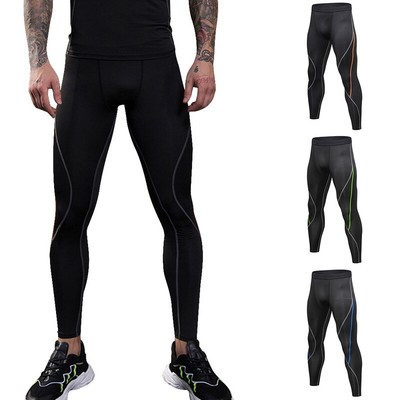Herren Kompression Leggins Leggings Fitness Jogging Funktion Sport Skinny Hose H Ebay