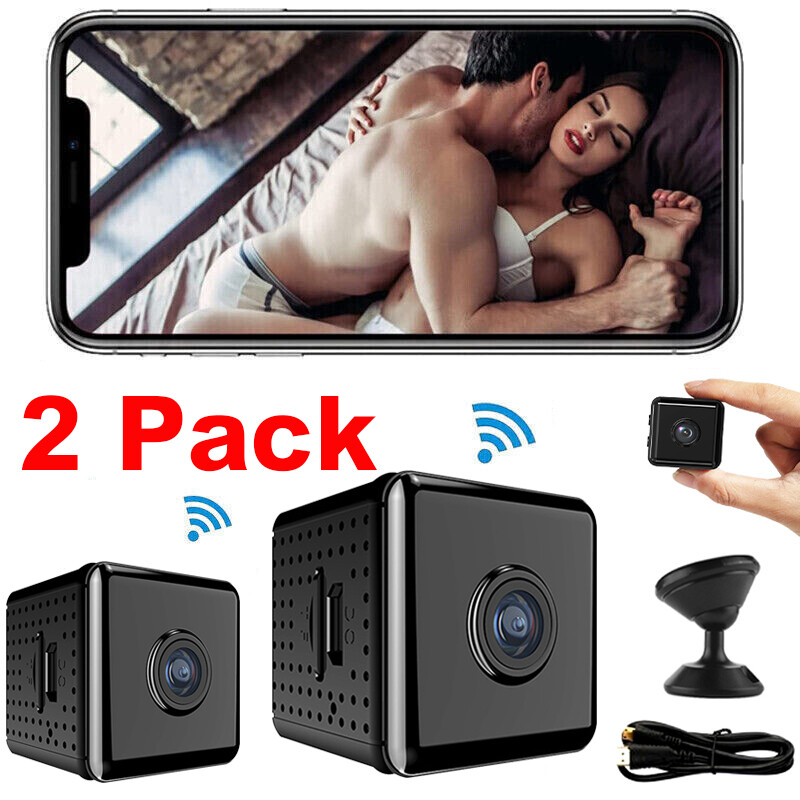 Mini Spy Hidden Camera Wireless Wifi IP Home Security 1080P HD Night Vision DVR