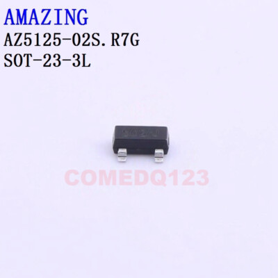 10PCSx AZ5125-02S.R7G SOT-23-3L AMAZING ESD Protection Devices 
