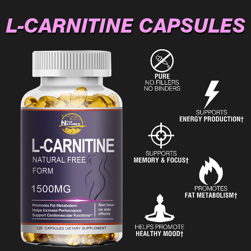 LN ACETYL L-CARNITINE 1000mg TABLETS Nervous System Health Antioxidant CAPSULES