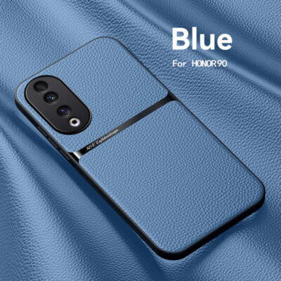 For Honor 90/90 Pro 70 Magic5 Lite Shockproof Magnetic Leather Case Phone Cover