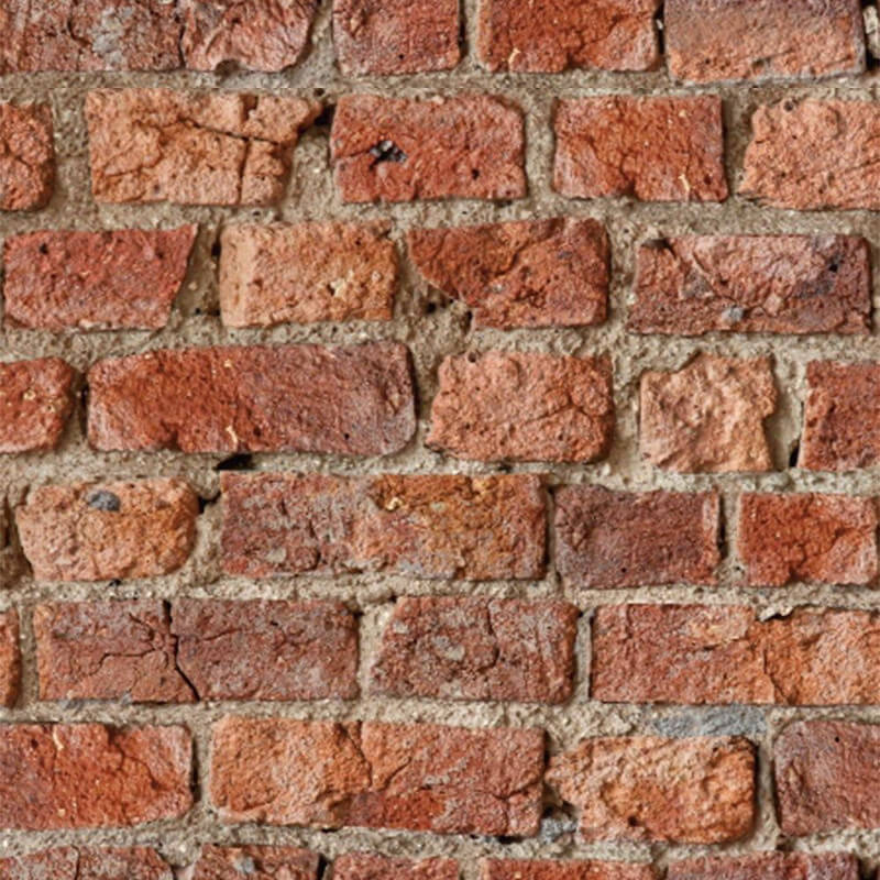 ARTHOUSE REALISTIC URBAN RED RUSTIC OLD BRICK WALL QUALITY ...