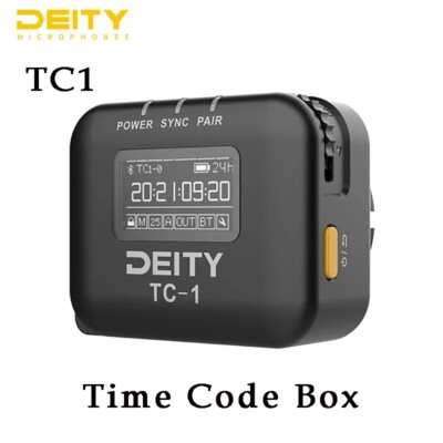 Deity TC-1 TC1 Timecode Box Generator Microphone Time Coder for Video Recording