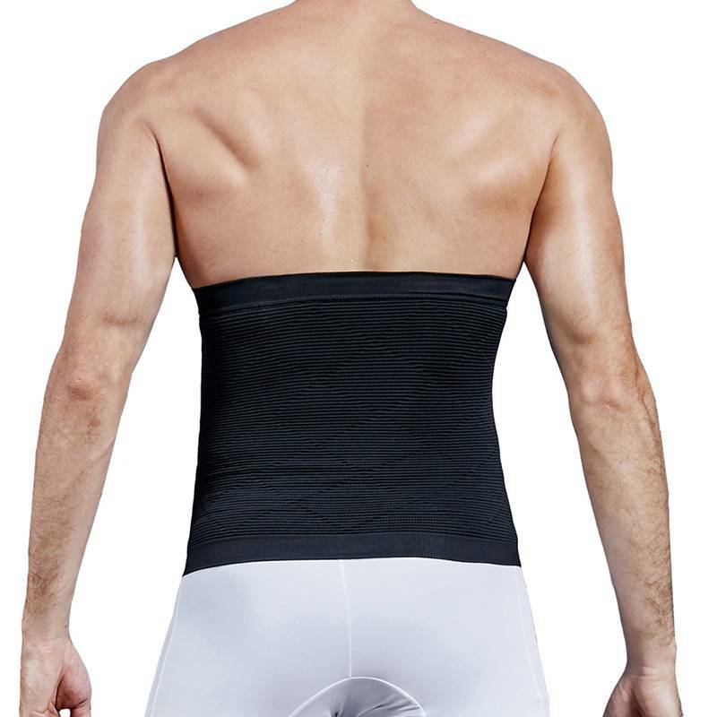 Men Tummy Tuck Belt Slimming Body Shaper Belly Waist Trainer Seamless