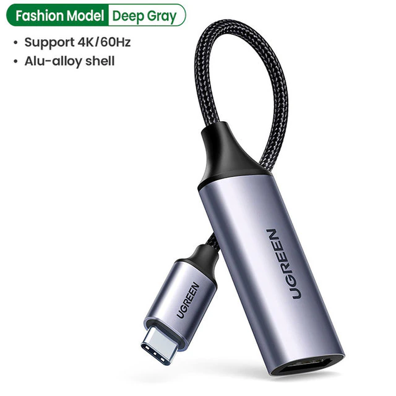 UGREEN USB Type C to HDMI Cable 4K for TV DAC USB C HDMI Adapter for PC