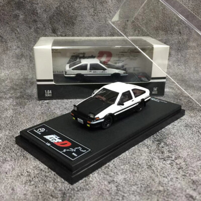 Time Micro 1:64 Model Car Toyota AE86 Metal Vehicle Classical Dofu Coating