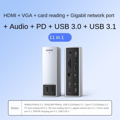 UGREEN typec Docking station Expands USB Splitter HDmi Projection Converter
