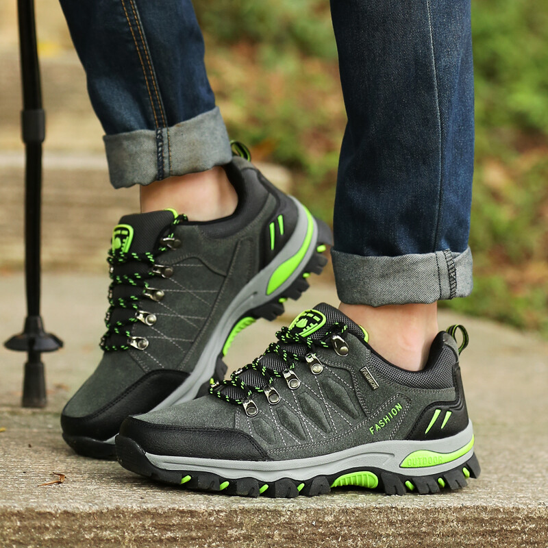 Mens Outdoor Walking Hiking Waterproof Ankle Boots Trainers Antiskid Boots Shoes | eBay