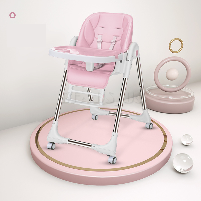 Convertible High Chair for Babies & Toddlers Folding Highchair for Half-to 6Year