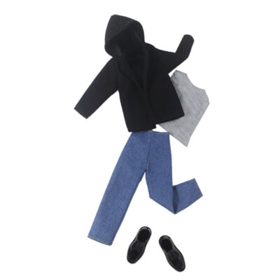 1/6 Doll Clothes For 12'' Boy Doll Outfits Coat Hoodie Jacket Vest Pants Shoes