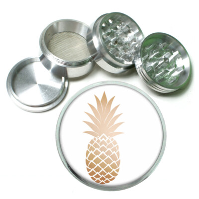 Pineapple Em5 Aluminum Grinder 63mm 4 Piece Hand Mueller 