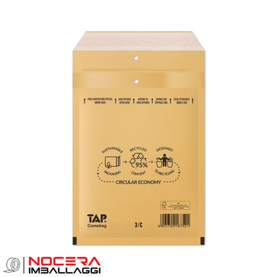 BUSTE POSTALI IMBOTTITE, TUTTE LE MISURE, CARTA AVANA, PLURIBALL, PER SPEDIZIONI