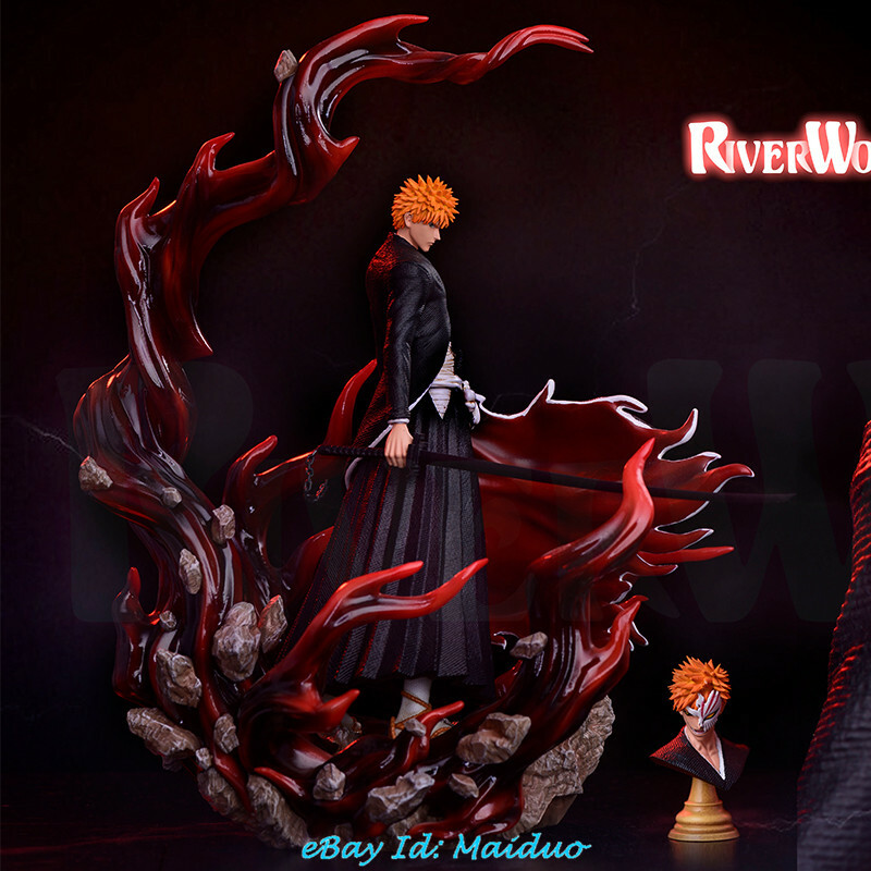 BLEACH Kurosaki Ichigo Statue Figurine GK Resin Model GK RiverWood