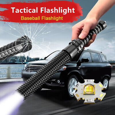 100000LM XPE LED Torch Flashlight Super Bright Emergency Waterproof 46.5cm Long