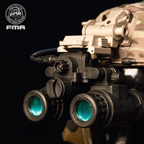 FMA Airsoft Binocular Helmet NVG PVS31 Dummy with Light Function Tactical Gear eBay