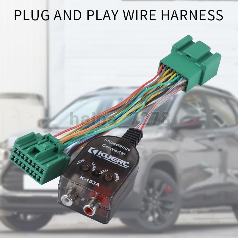 Add Amplifier Radio Subwoofer Wire For Chevy GMC Canyon Silv