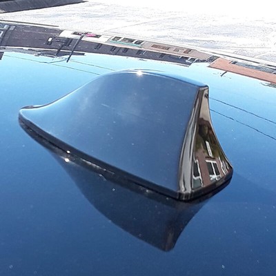 For Dodge Durango Car Roof Radio AM/FM Signal Shark Fin Antenna Aerial Cap Black