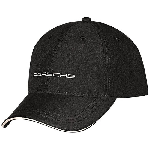DECKY Baseball Cap With Sandwich Visor - Red & Black Adjustable Hat - View #4