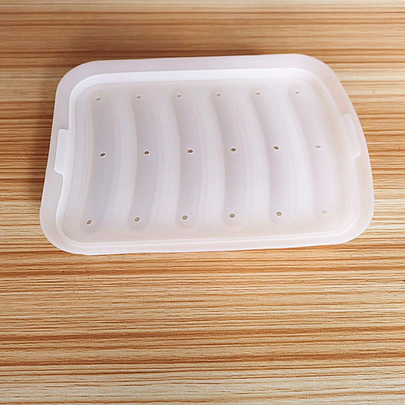 Silicone Sausage Maker Mold DIY Silicone Handmade Hamburger Hot Dog Mold Reusabl