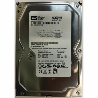 WD2500AAKS - Western Digital 250GB 7200 RPM SATA 3.5'' HDD