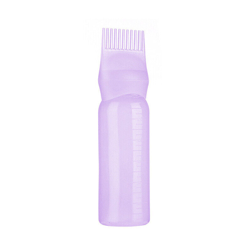Dyeing Shampoo Bottle Oil Comb Hair Dye Applicator Tool Brush Bottles US