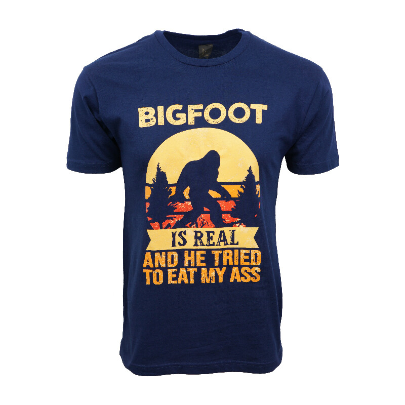 BIGFOOT IS REAL МУЖСКАЯ ФУТБОЛКА