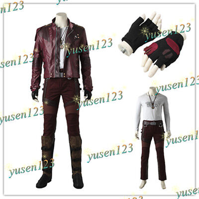 Guardians of the Galaxy Star-Lord Cosplay Costume Jacket Pants Custom Made