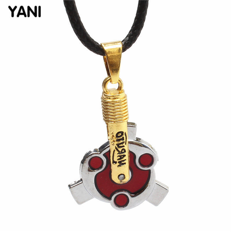 Details About Naruto Eternal Madara Uchiha Mangekyou Sharingan Inspired Pendant Necklace