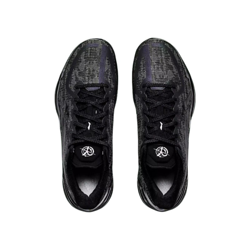 Pre-owned Li-ning Gamma 'galaxy' Men's Basketball Shoes Abau039-3 In Black