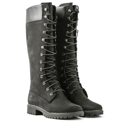 TIMBERLAND TIMBERLAND DAMEN PREMIUM 14 IN WP KNIEHOHE STIEFEL SCHWARZ