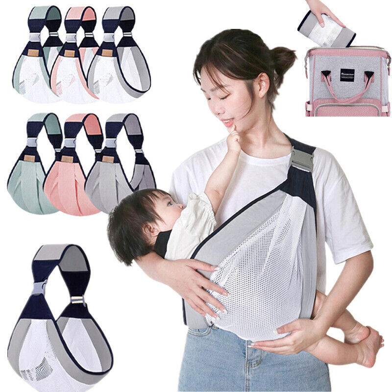 Baby Carrier Sling Wrap Front Holding Carrying Kangaroo Bag Artifact Ergonomic