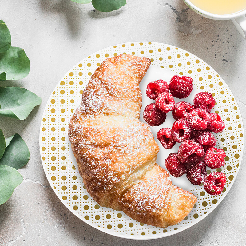 Disposable Plastic Plates Heavy Duty Dinner Plates with Gold/Silver Rim BPA Free