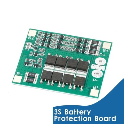 Battery Protection Board BMS PCM 3S 25A Balance DIY Cell Pack Electrical Module