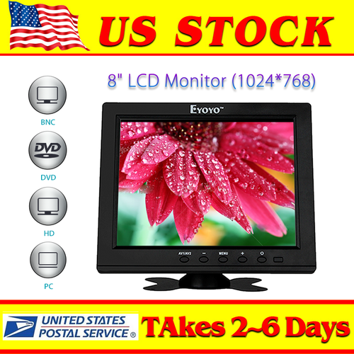 8 Inch Tv Lcd 4in1 Monitor For Pc Cctv Ypbpr With Remote Control 800 X 600 L8009 Lcd Display Modules Skivavietnam Electrical Equipment Supplies