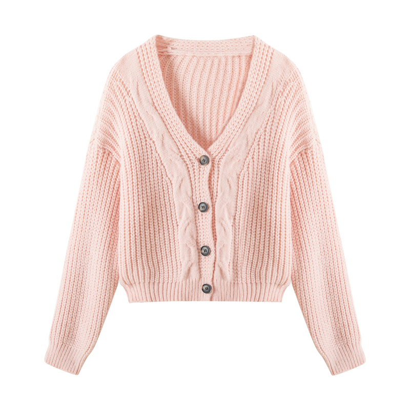 bubbly 2way cable cardigan – Heve